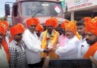 मोहोळ मतदार संघातील मोफत पाणीसेवेची सांगता....तब्बल ७० दिवस १४ टँकरचे माध्यमातून सुरू होते पाणीवाटप