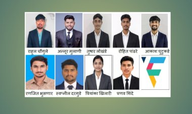 फॅबटेक इलेक्ट्रिकल इंजिनिअरिंग मधील ९ विद्यार्थ्यांची "फॉरेशिया एमिशन कंट्रोल इंडिया प्रा.लि." कंपनीत निवड