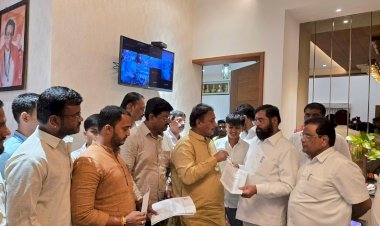 पंढरीतील समस्या दूर करण्यासाठी मनसेचे नेते दिलीपबापू धोत्रे यांच्या नेतृत्वाखाली उपमुख्यमंत्री एकनाथ शिंदे यांना निवेदन