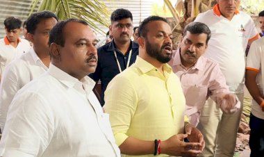 आषाढी वारी - पालकमंत्री जयकुमार गोरे यांची वाखरी व पंढरपुरात सुविधांची पाहणी