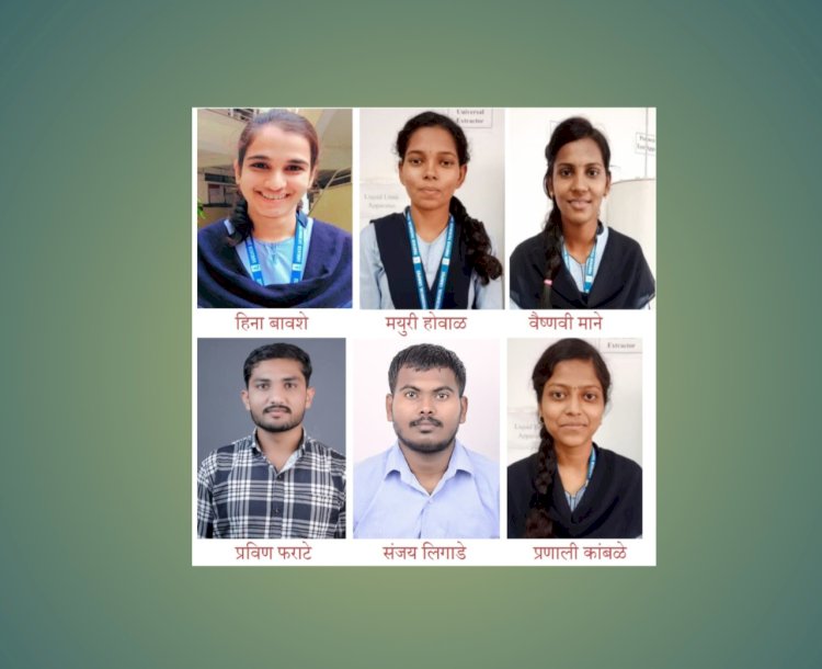 फॅबटेकच्या सिव्हिल इंजिनिअरिंग मधील सहा विद्यार्थ्यांची "अलदा सोल्युशन" कंपनीत निवड