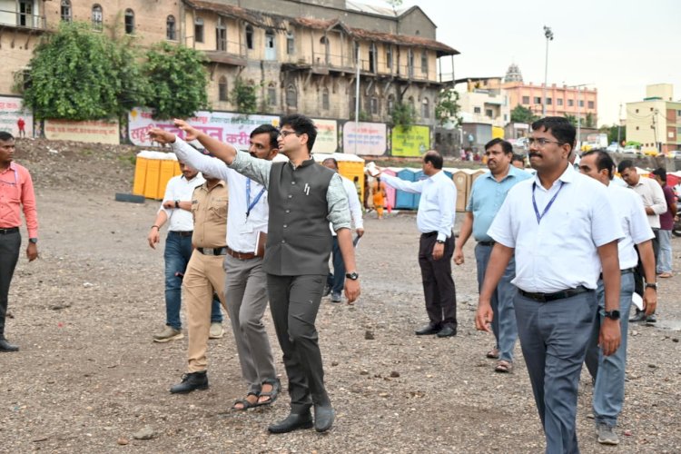 वारकरी भाविकांना आवश्यक सुविधा देण्यासोबतच स्वच्छतेला प्राधान्य - जिल्हाधिकारी एस.कार्तिकेयन यांची माहिती