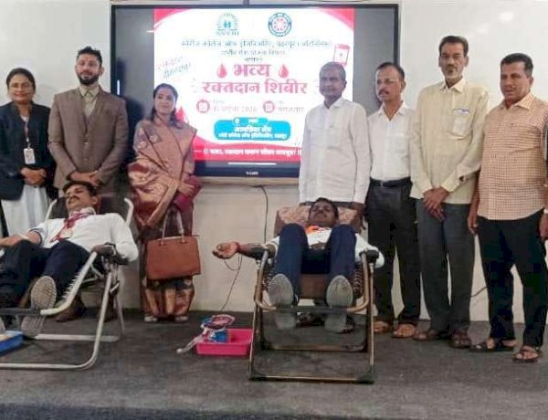 स्वेरीमध्ये अभियंता दिनी ‘भव्य रक्तदान शिबिर’ संपन्न ; स्वेरीतील राष्ट्रीय सेवा योजना विभागाचा उपक्रम 