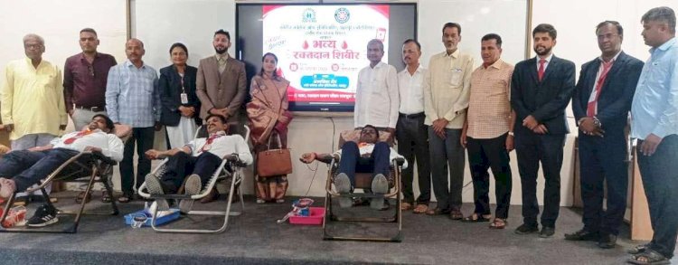 स्वेरीमध्ये अभियंता दिनी ‘भव्य रक्तदान शिबिर’ संपन्न ; स्वेरीतील राष्ट्रीय सेवा योजना विभागाचा उपक्रम 