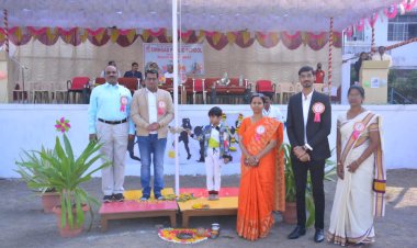 पंढरपूर सिंहगड पब्लिक स्कूल मध्ये क्रीडादिन उत्साहात साजरा