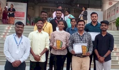 सिंहगड पंढरपूरच्या ३ विद्यार्थ्यांना विद्यापीठ स्तरीय आविष्कार २०२२ मध्ये पारितोषिक