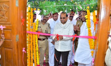 समाजहितासाठी पोलीस दलाचे आधुनिकीकरण - पालकमंत्री राधाकृष्ण विखे पाटील