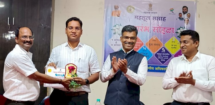 नवतंत्रज्ञानाचा वापर करुन नागरिकांना  सुविधा देण्यात महसूल प्रशासन आघाडीवर - प्रांताधिकारी गजानन गुरव