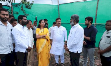 खा.सुप्रिया सुळे यांचा पंढरपूर मंगळवेढा दौरा