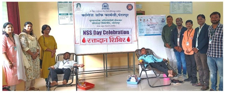 रक्तदान हेच श्रेष्ठदान - स्त्रीरोग विभाग प्रमुख डॉ.आशा घोडके