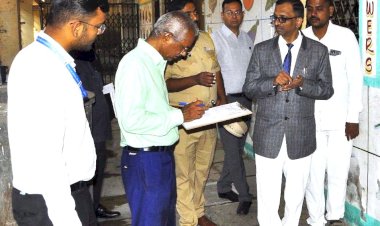 पंढरपूर तालुक्यातील शाळांची जिल्हा न्यायाधीशांमार्फत तपासणी