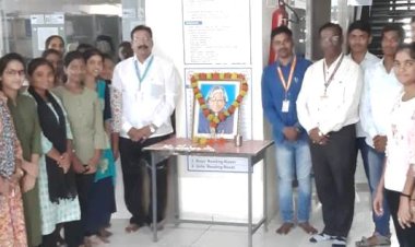 स्वेरीमध्ये ‘वाचन प्रेरणा दिन’ आणि ‘जागतिक विद्यार्थी दिन’ साजरा