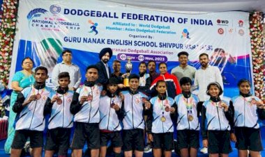 ८ व्या राष्ट्रीय सबज्युनियर डाॕजबाॕल अजिंक्यपद स्पर्धेमध्ये कल्याणराव काळे स्पोर्टस् क्लबच्या प्रांजली काळे व प्रांजली जगदाळे यांना सुवर्णपदक प्राप्त