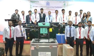 ड्रोन तंत्रज्ञानाला ऊर्जा मिळत आहे. - विभागीय व्यवस्थापक एस.थिरुमलाई