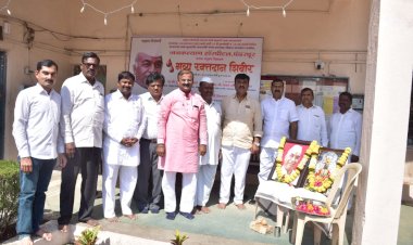 सहकार शिरोमणी कारखाना कार्यस्थळावर रक्तदान शिबिर संपन्न