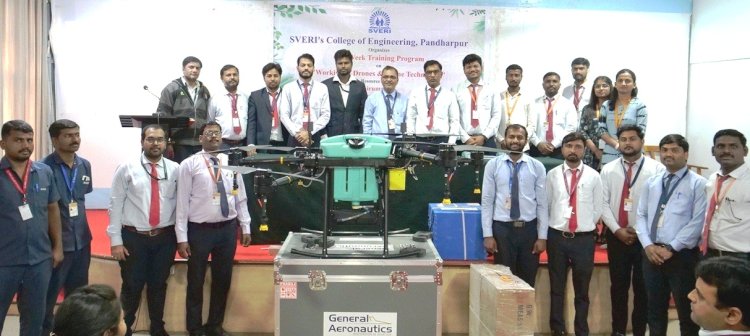 ड्रोन तंत्रज्ञानाला ऊर्जा मिळत आहे. - विभागीय व्यवस्थापक एस.थिरुमलाई