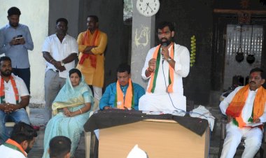 भूमिपुत्राला गावातच काम देण्यासाठी कटिबद्ध -  आ.सातपुते