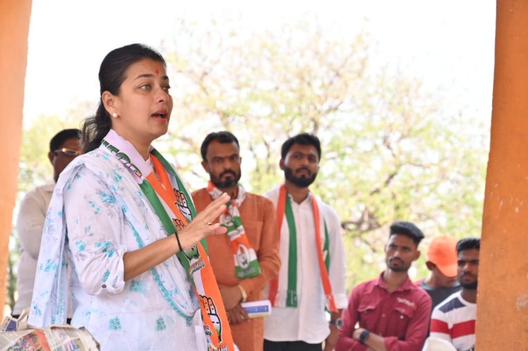 भाजप फक्त आश्वासन देणारी पार्टी, आ.प्रणिती शिंदेंचा खोचक टोला 