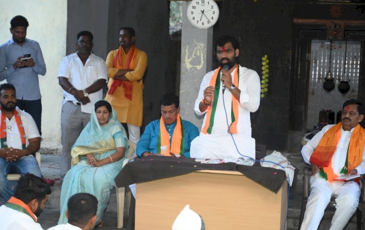 भूमिपुत्राला गावातच काम देण्यासाठी कटिबद्ध -  आ.सातपुते