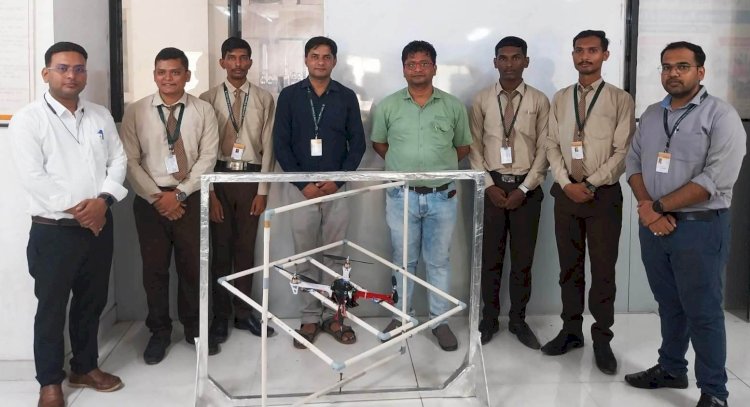 स्वेरीत ड्रोन टेस्ट बेंच विकसित...इलेक्ट्रीकल इंजिनिअरिंग विभागाची भव्य कामगिरी