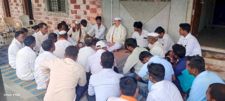 दिपकआबांच्या गावभेट दौऱ्याला तिसऱ्या दिवशी नागरिकांचा उत्स्फूर्त प्रतिसाद ; चार गावातील हजारो नागरिकांशी साधला संवाद 