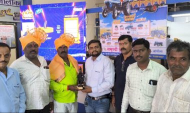 सोनालीका कंपंनीच्या जुन जॅकपॉट लकी ड्रॉ सोडत समृद्धी ट्रॅक्टर्स पंढरपूर येथे संपन्न