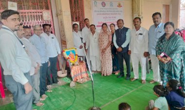 आय.सी.एम.एस.च्या रा. से. यो.च्या विशेष श्रमसंस्कार शिबिराचे एकलासपूर मध्ये उदघाटन