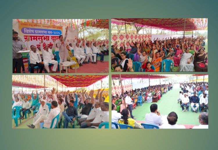 लक्ष्मी टाकळी ग्रामपंचायतीचा दारूबंदीचा ठराव बहुमताने मंजुर ;