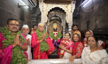 चैत्री एकादशी निमित्त श्री.विठ्ठल-रुक्मिणीची नित्यपूजा संपन्न