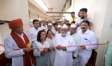 टोकन दर्शन प्रणालीची प्रथम चाचणीचा समारंभ संपन्न - अध्यक्ष गहिनीनाथ महाराज औसेकर यांची माहिती.