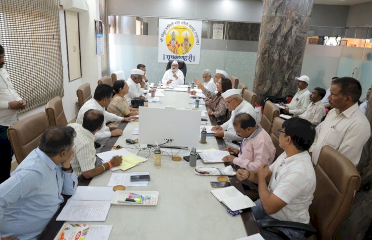 आषाढी यात्रा - भाविकांसाठी  27 जून पासून 24 तास दर्शन व्यवस्था - गहिनीनाथ महाराज औसेकर