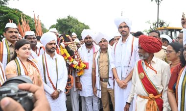 जगद्गुरू संत तुकाराम महाराज पालखीचे सोलापूर जिल्ह्यात आगमन