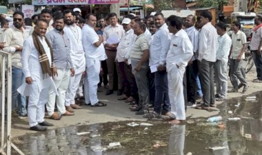 चंद्रभागेला महापूर; आमदार समाधान आवताडे यांनी केली पूरस्थितीची पाहणी