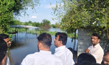 पुरामुळे बाधित शेतकऱ्यांचे त्वरित पंचनामे करून नुकसान भरपाई द्यावी - चेअरमन कल्याणराव काळे