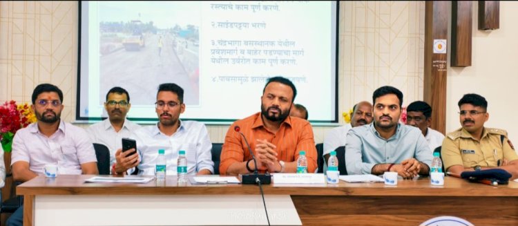 चंद्रभागा वाळवंट व मंदिर परिसर कायम स्वच्छ राहील याची दक्षता घ्यावी - पालकमंत्री जयकुमार गोरे