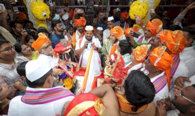 वसंत पंचमीच्या शुभ मुहूर्तावर श्री विठ्ठल रुक्मिणीमातेचा शाही विवाह सोहळा संपन्न ; विवाह सोहळ्यासाठी भाविकांची मोठ्या प्रमाणात उपस्थिती