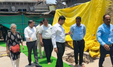 मंदिर जतन व संवर्धन आराखड्यातील सुरु असलेली कामे 17  मे पर्यंत पूर्ण करावीत - जिल्हाधिकारी कार्तिकेयन एस.