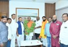 पंढरीत नूतन खासदार रामरावजी वडकुते यांचे जंगी स्वागत