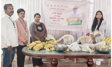 स्वेरीतर्फे 'मातोश्री' वृद्धाश्रमात फळे वाटप !