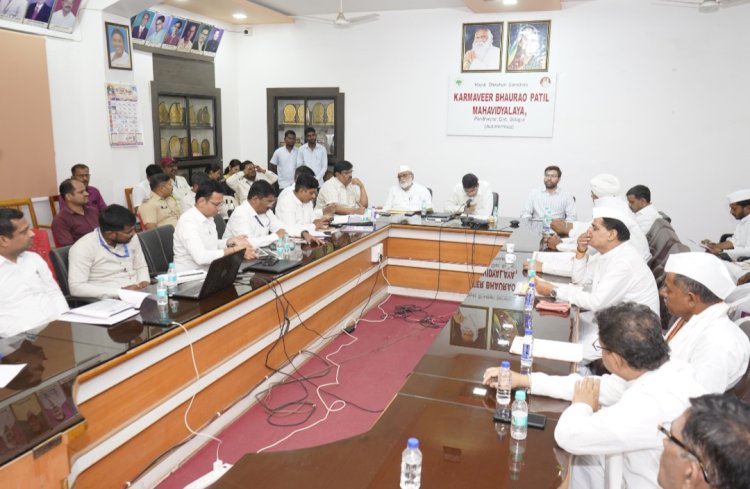 आषाढी यात्रा; पालखी मार्ग व तळांच्या ठिकाणी गतवर्षीपेक्षा दीडपट सुविधेत वाढ  - जिल्हाधिकारी कार्तिकेयन एस.